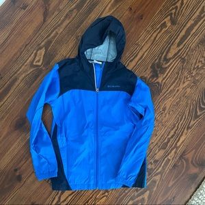 Boys Large Columbia Rain Jacket